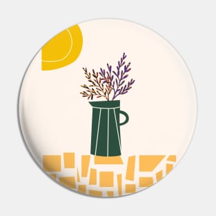 flowers in a vase Pin