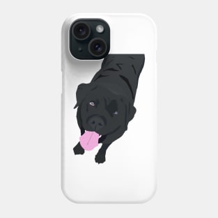 Black Labrador Phone Case