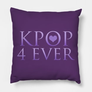 KPOP (Purple Heart) Forever Pillow