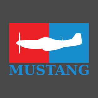 P-51 Mustang (Small logo) T-Shirt