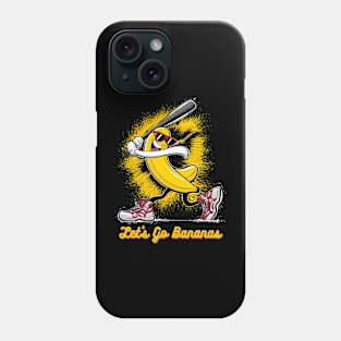 Banana Playing Baseball Phone Case