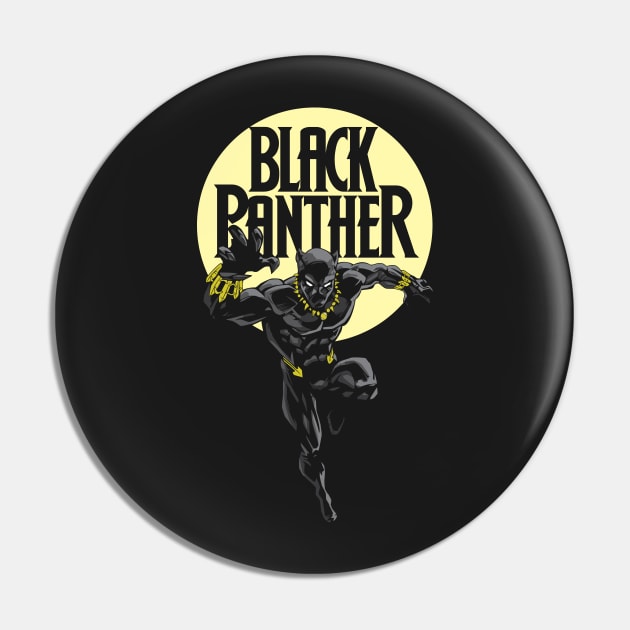 Black Panther Pin by Chesterika