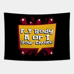 Workout Motivation | F_T body A or I your choice Tapestry