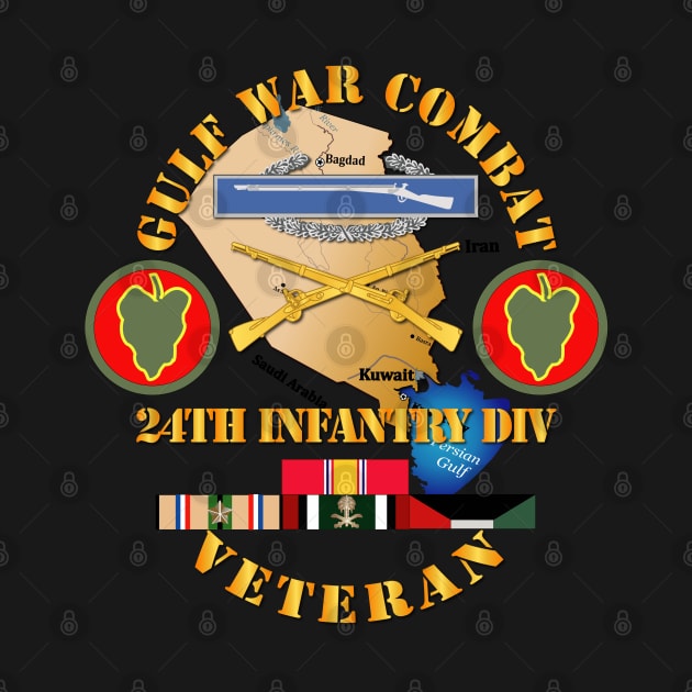Gulf War Combat Infantry Vet w 24th ID SSI by twix123844