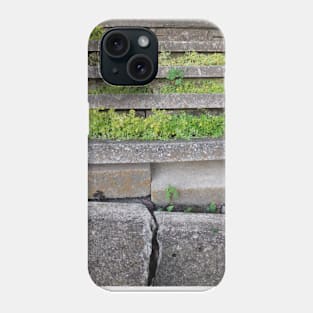 nature stone green foliage Phone Case