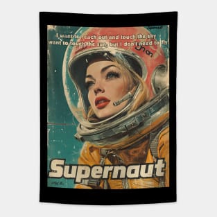 Supernaut, A vintage comics cover Tapestry