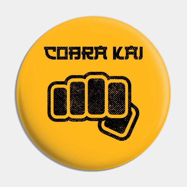 COBRA KAI strike first strike hard Karate Pin by leepianti