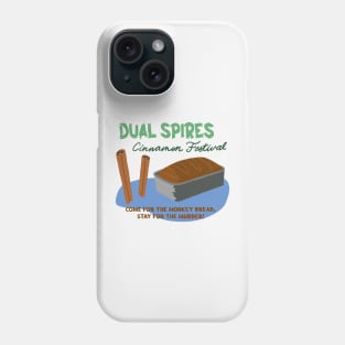 Psych Dual Spires Cinnamon Festival Phone Case