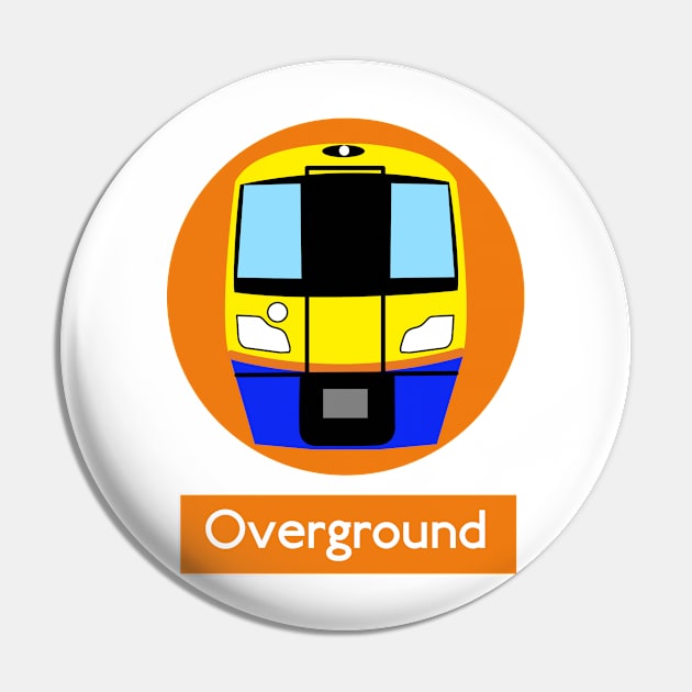 London Underground Subway Over-ground line Pin by 2createstuff