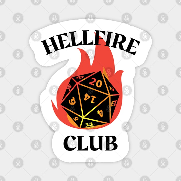 hellfire club Magnet by goblinbabe