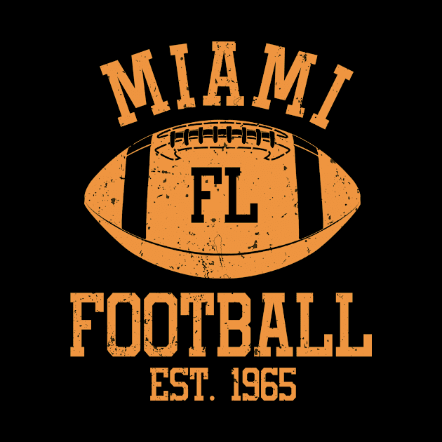 Miami Football Fan Gift Present Idea by Bestseller