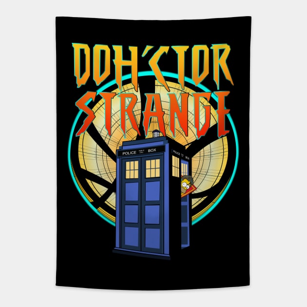 DOH'CTOR STRANGE Tapestry by KARMADESIGNER T-SHIRT SHOP