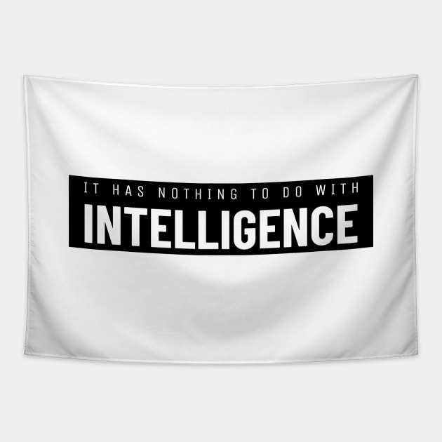 Intelligence - Auditory Processing Disorder Tapestry by Garbled Life Co.