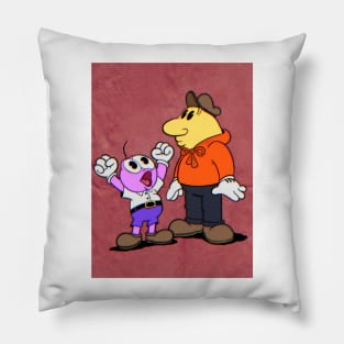 Smiley pals full colour Pillow