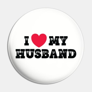 I love my Husband Pin