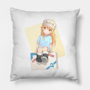 Platelet Cells at Work Pillow