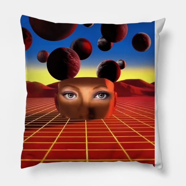 Open Your Mind Pillow by idrockthat