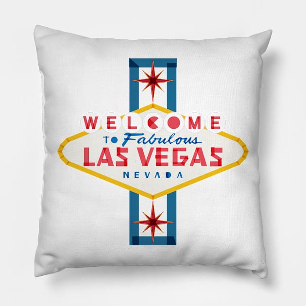 Las Vegas Pillow by fimbis