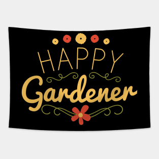 Flower theme: Happy Gardener Floral Decorative Tapestry