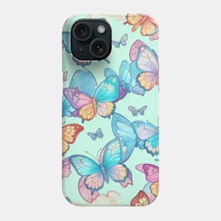 butterflies pattern Phone Case