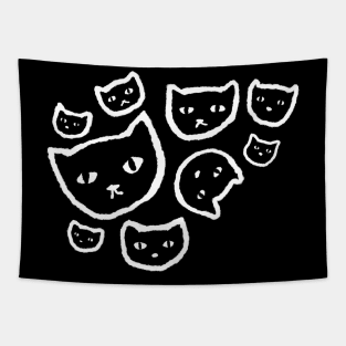 Assortment of Cats Tapestry