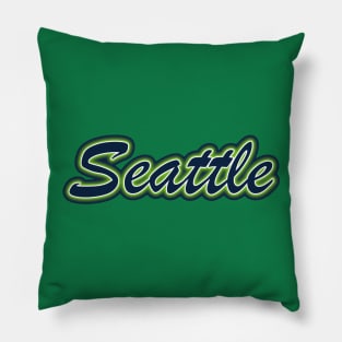 Football Fan of Seattle Pillow