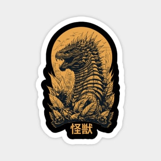 Kaiju vintage style Magnet