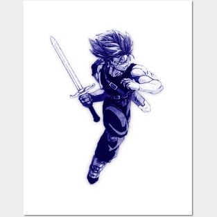 Future Trunks Super Saiyan Poster for Sale by bielmegamiart