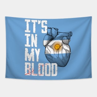 Argentina it's in my Blood Tapestry