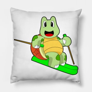 Turtle Skier Ski Pillow
