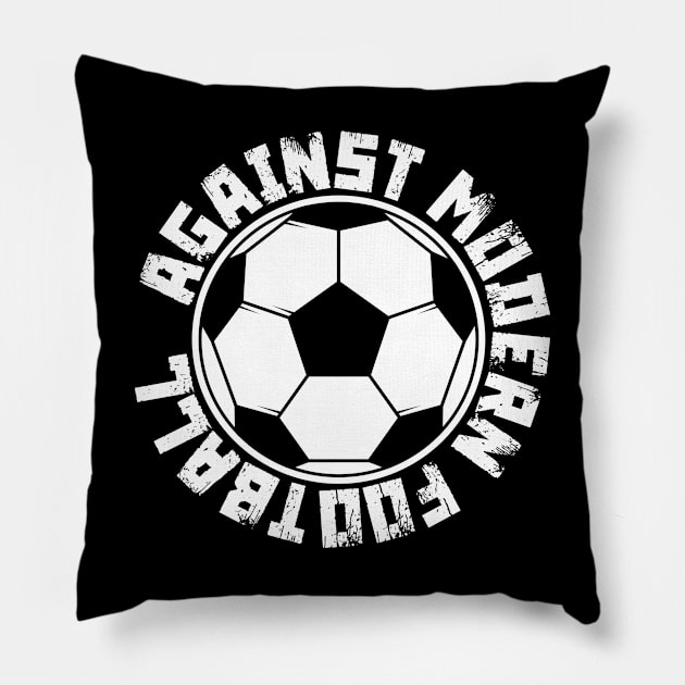 Soccer Ultras kids retro gift idea Pillow by TheGloriousJoey