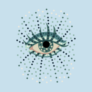 Dotted Blue Eye T-Shirt