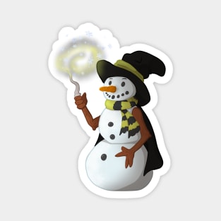 Caring Snowman Magnet