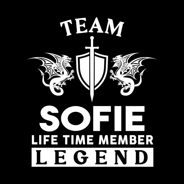 Sofie Name T Shirt - Sofie Life Time Member Legend Gift Item Tee by unendurableslemp118