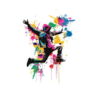 street art colorful graffiti T-Shirt