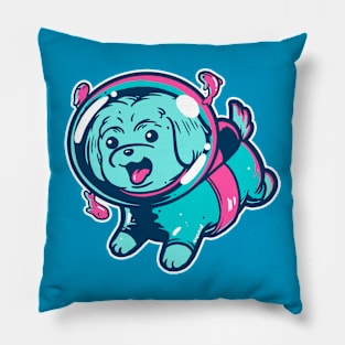 Scuba Dog 2 Pillow