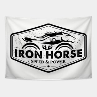 Iron Horse Speed and Power Tapestry