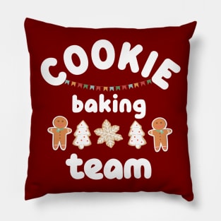 Cookie baking team, Family holiday matching look ideas, Christmas cookie baking Pillow