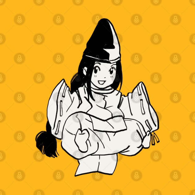 I draw chibi fujiwara no sai / Hikaru no Go by mudwizard