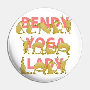 Yoga Pony Pin