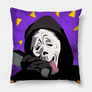 Wazzzzuppp Scary Movie Pillow