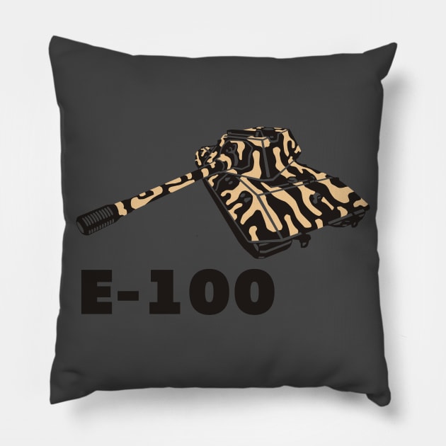 Tank E-100 Pillow by FAawRay
