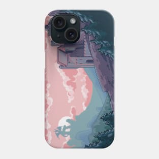 Fantasy Castle At Sunrise - apparel, sticker, case and more Phone Case