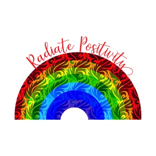 Radiate Positivity Rainbow T-Shirt