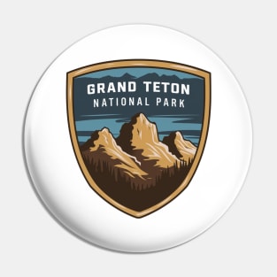 Grand Teton National Park Family Vacation Pin