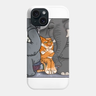 Uncomfortable Tiger Phone Case