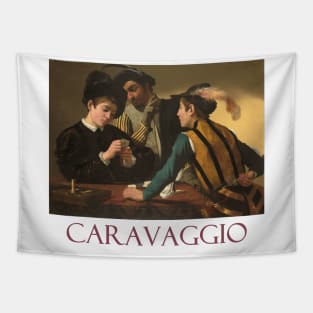 The Card Sharps by Caravaggio Tapestry