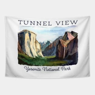 Tunnel View - Yosemite National Park Tapestry