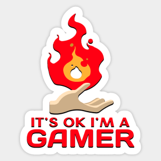 Gamer Sticker for sale
