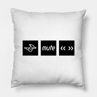 Mute Records Pillow